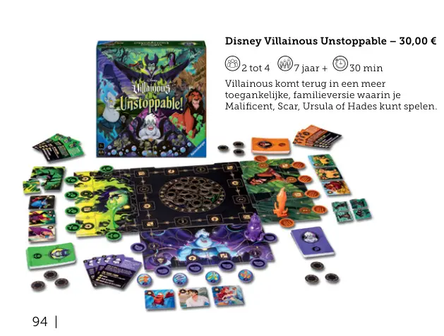 Promotie: Disney Villainous Unstoppable