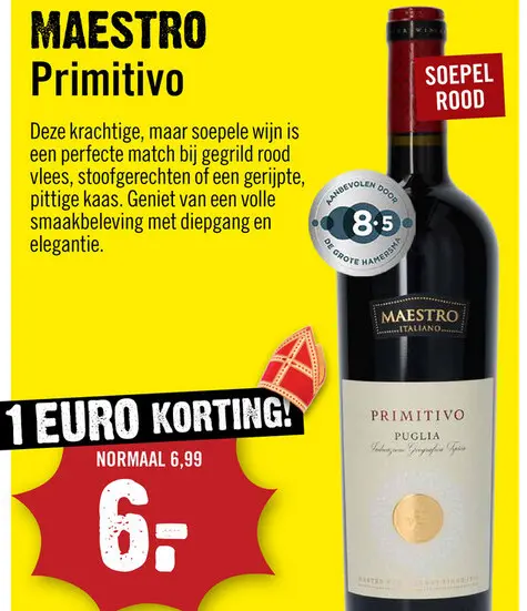 Aanbieding: Primitivo