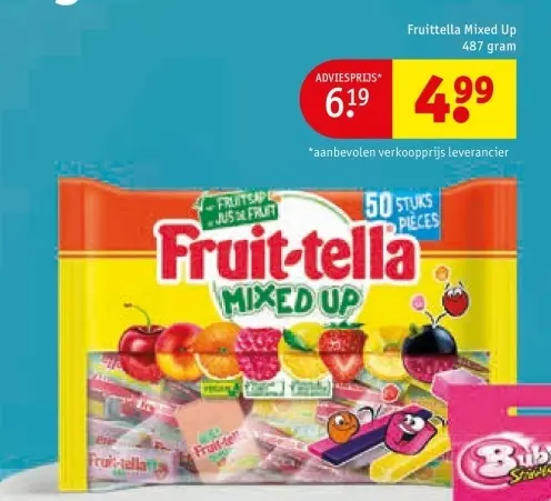 Aanbieding: Fruit-tella Mixed Up
