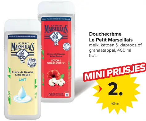 Promotie: Douchecrème