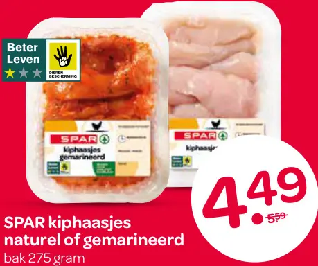 Aanbieding: Kiphaasjes naturel of gemarineerd