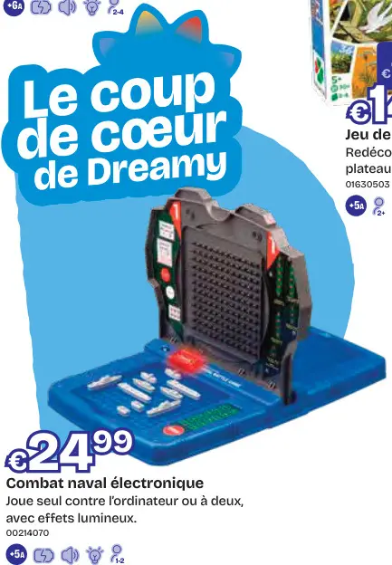 Offre: Combat naval électronique