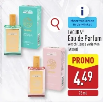 Promotie: Eau de Parfum