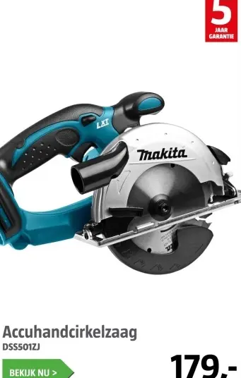 Aanbieding: Accuhandcirkelzaag