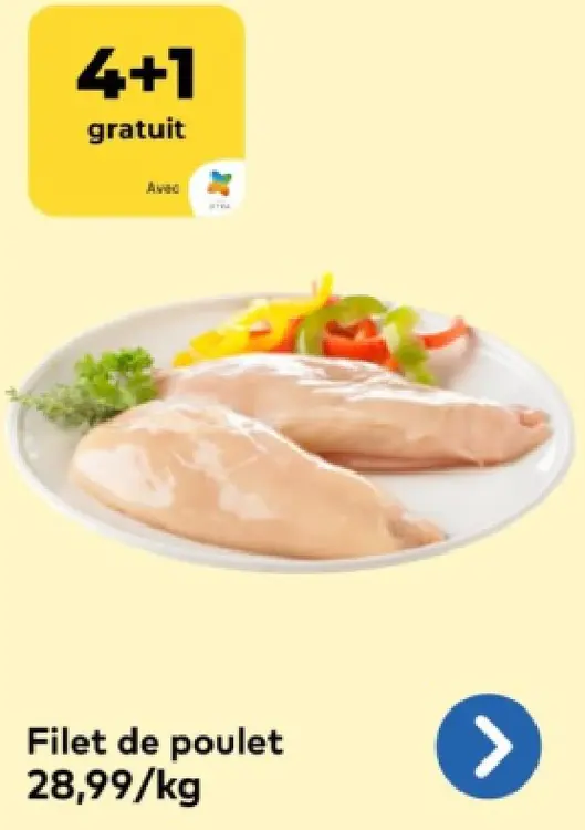Offre: Filet de poulet