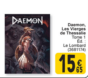 Offre: Daemon, Les Vierges de Thessalie Tome 1