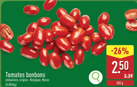 Offre: Tomates bonbons
