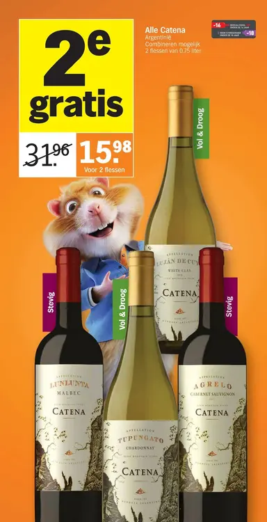 Promotie: Alle Catena