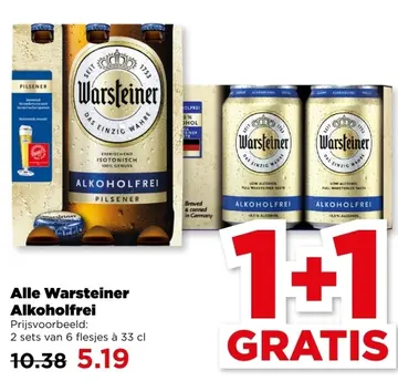 Aanbieding: Alle Warsteiner Alkoholfrei