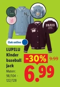 Aanbieding: Kinder baseball jack