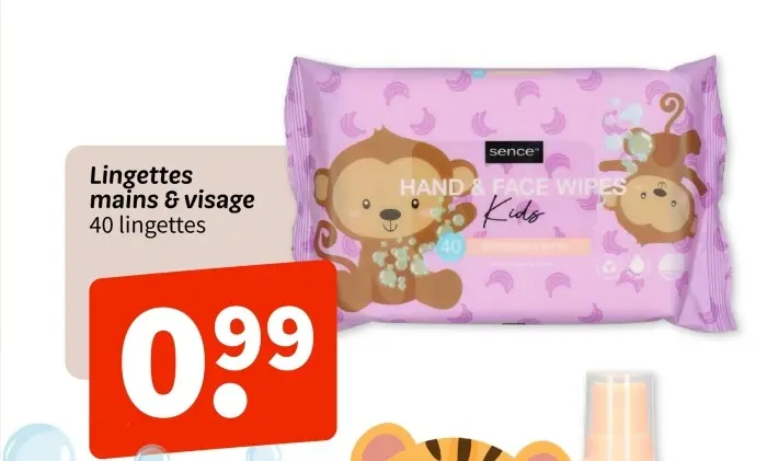 Offre: Lingettes mains & visage