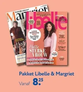 Aanbieding: Pakket Libelle & Margriet