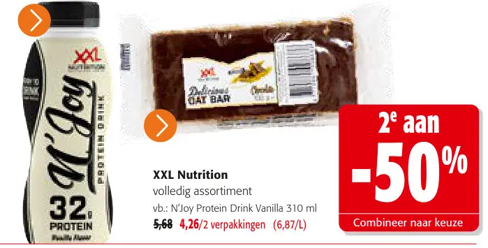 Promotie: N'Joy Protein Drink Vanilla