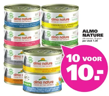 Aanbieding: Almo Nature alle soorten