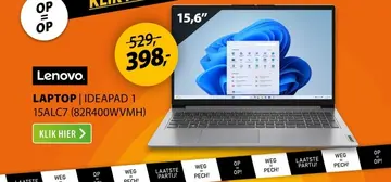 Aanbieding: Laptop ideapad 1 15alc7 (82r400wvmh)