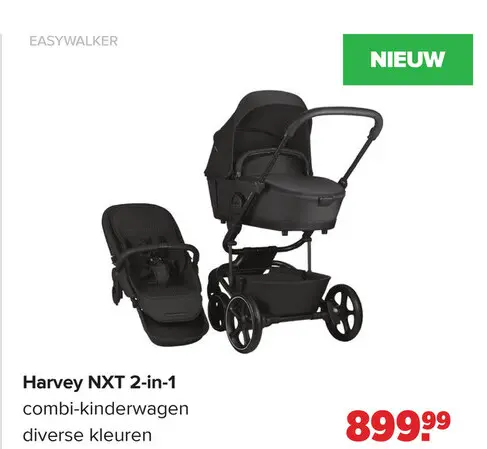 Promotie: Harvey NXT 2-in-1 combi-kinderwagen