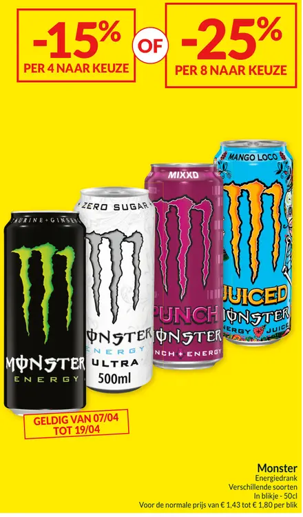 Promotie: Energiedrank