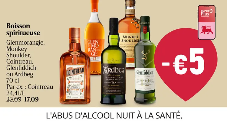 Offre: Boisson spiritueuse