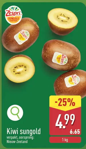 Promotie: Kiwi sungold
