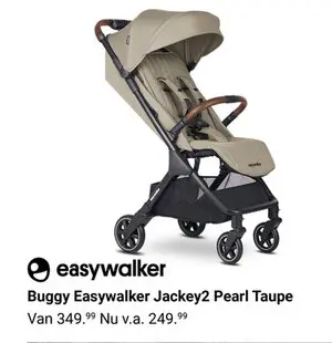 Aanbieding: Buggy Easywalker Jackey2 Pearl Taupe