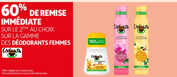 Promotie: Déodorants Femmes