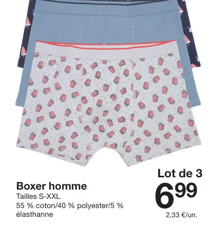 Offre: Boxer homme