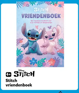Aanbieding: Stitch vriendenboek
