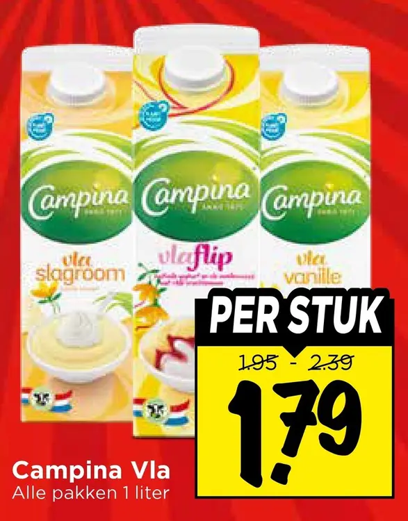Aanbieding: Vla
