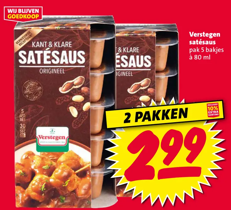Aanbieding: Satésaus