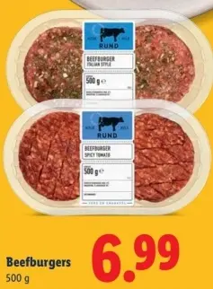 Aanbieding: Beefburgers