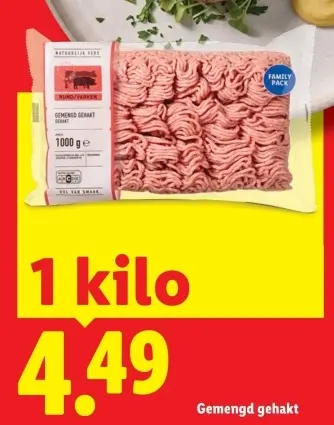 Aanbieding: Gemengd gehakt