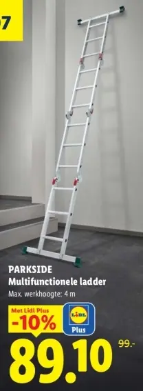 Aanbieding: Multifunctionele ladder