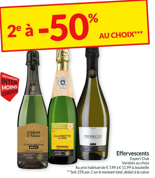 Offre: Effervescents