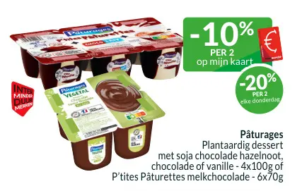 Promotie: Plantaardig dessert