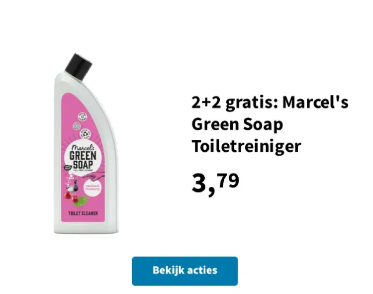Aanbieding: Marcel's Green Soap Toiletreiniger