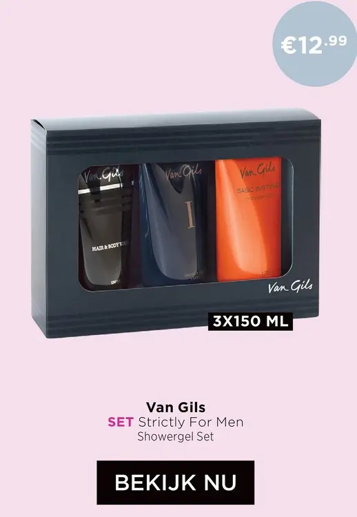 Aanbieding: SET Strictly For Men Showergel Set
