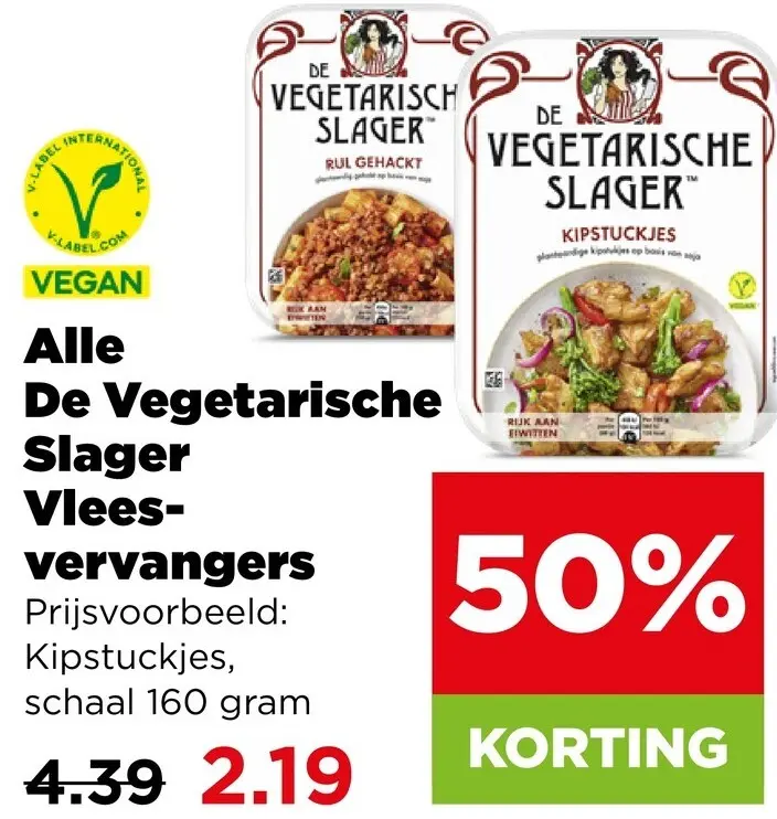 Aanbieding: Vleesvervangers