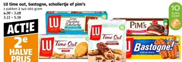 Aanbieding: LU time out, bastogne, scholietje of pim's
