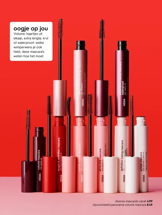 Aanbieding: diverse mascara's