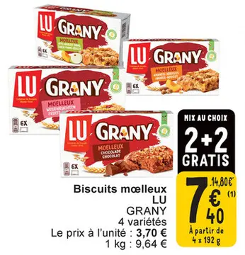 Offre: Biscuits mælleux GRANNY