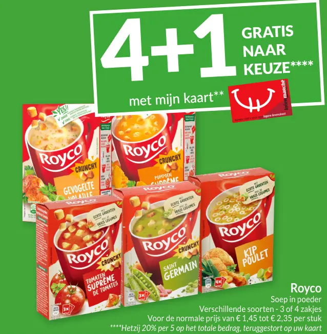 Promotie: Soep in poeder