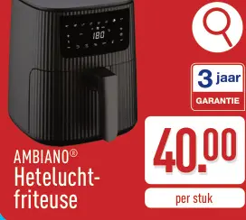 Promotie: Heteluchtfriteuse