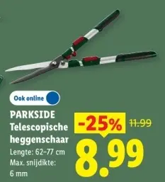Aanbieding: Telescopische heggenschaar