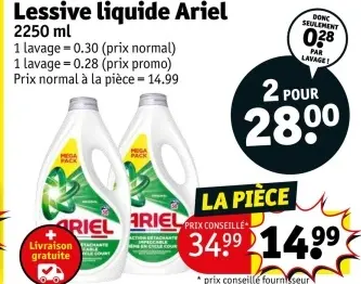 Offre: Lessive liquide