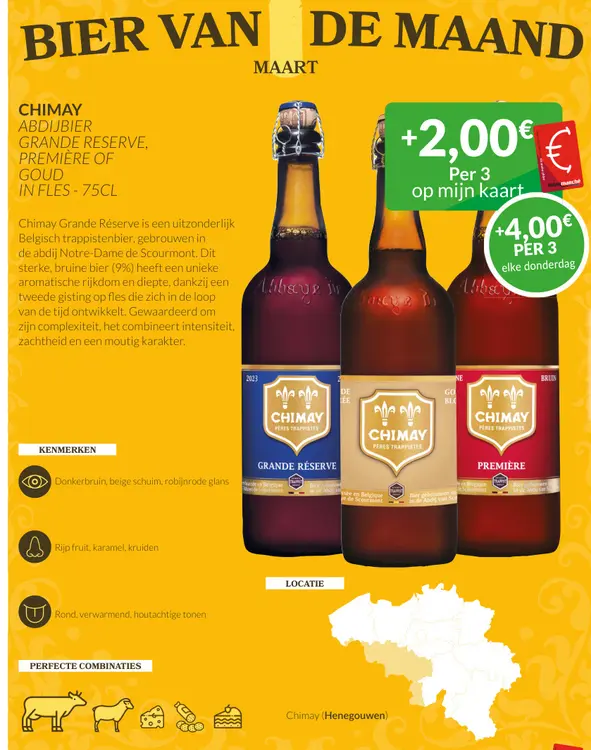 Promotie: Abdijbier grande reserve, première