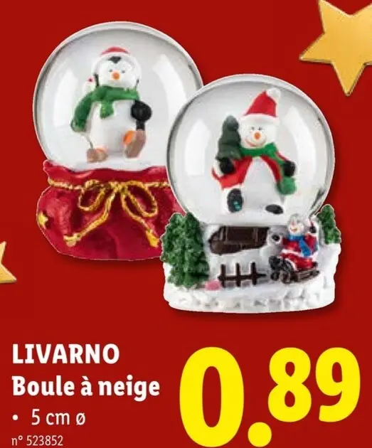 Offre: Boule à neige