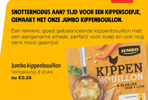 Promotie: Kippenbouillon