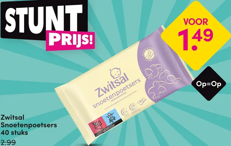 Aanbieding: Snoetenpoetsers