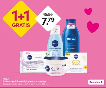 Aanbieding: NIVEA Body en gezichtsreiniging en -verzorgin