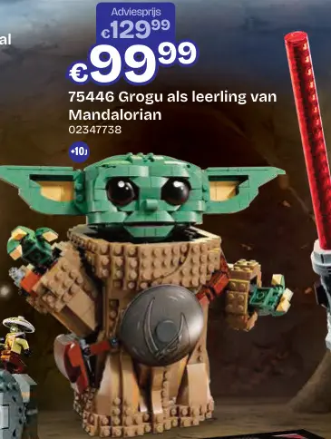 Aanbieding: Grogu als leerling van Mandalorian